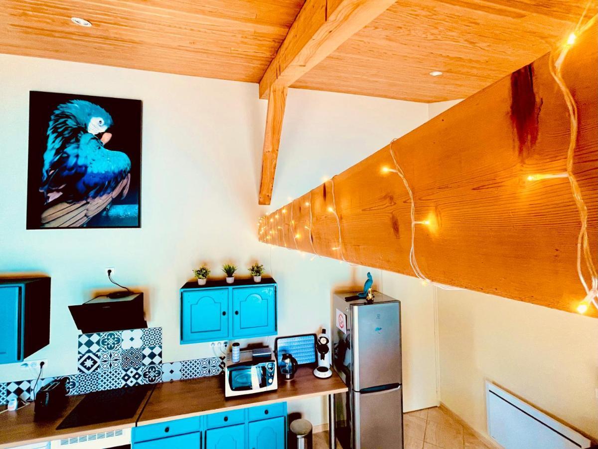 La Villa Perroquet Poncins Экстерьер фото